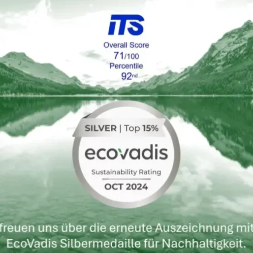 iTS Kanal Services AG erneut mit EcoVadis-Silber ausgezeichnet